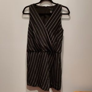 White House Black Market striped Romper